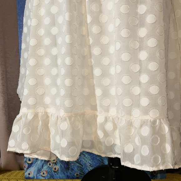 Show Me Your MuMu Size S Cream Pocketed Dress - Picture 3 of 13